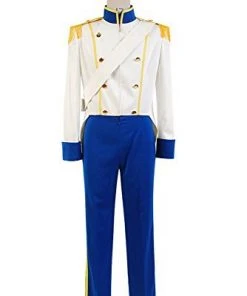 NewCosplay The Little Mermaid 1989 Prince Eric Uniform Cosplay Costume New Arrivals