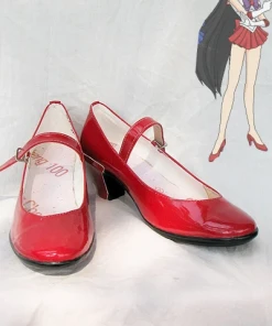 NewCosplay Sailor Moon Hino Rei Cosplay Shoes New Arrivals