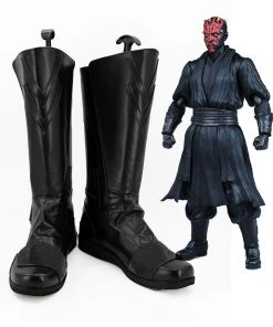 NewCosplay Star Wars Sith Darth Maul Boots Cosplay Shoes