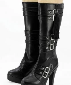 NewCosplay New Arrivals Final Fantasy XV FF 15 Iris Amicitia Boots Cosplay Shoes 9 NewCosplay New Arrivals Final Fantasy XV FF 15 Iris Amicitia Boots Cosplay Shoes