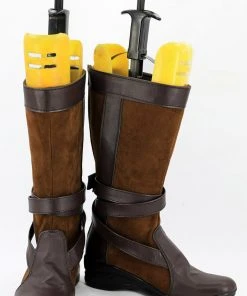 NewCosplay Star WarsVII The Force Awakens General Leia Organa Boots Cosplay Shoes