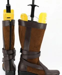 NewCosplay Star WarsVII The Force Awakens General Leia Organa Boots Cosplay Shoes
