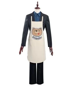NewCosplay The Way Of The Household Husband Tatsu Shirt Pants Apron Outfits Halloween Carnival Suit Cosplay Costume