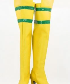 NewCosplay X-Men Rogue Cosplay Shoes Boots Custom Made