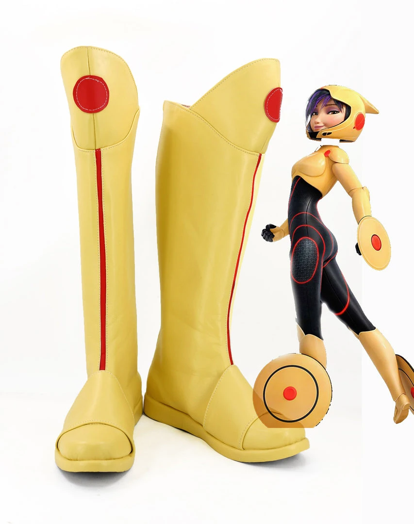 NewCosplay New Arrivals Big Hero 6 Go Go Tomago Boots Cosplay Shoes 3 NewCosplay New Arrivals Big Hero 6 Go Go Tomago Boots Cosplay Shoes