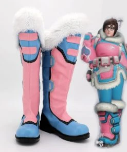 CosplaySky Overwatch Meiling Zhou Cosplay Shoes New Arrivals