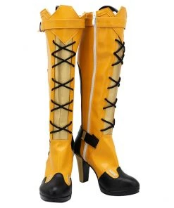 NewCosplay New Arrivals Overwatch OW Ashe Boots Halloween Costumes Accessory Cosplay Shoes