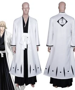 NewCosplay Bleach Urahara Kisuke Coat Pants Outfits Halloween Carnival Suit Cosplay Costume