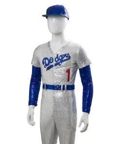 NewCosplay Rocketman Elton John Dodgers Baseball Uniform Cosplay Costume New Arrivals 20 NewCosplay Rocketman Elton John Dodgers Baseball Uniform Cosplay Costume New Arrivals