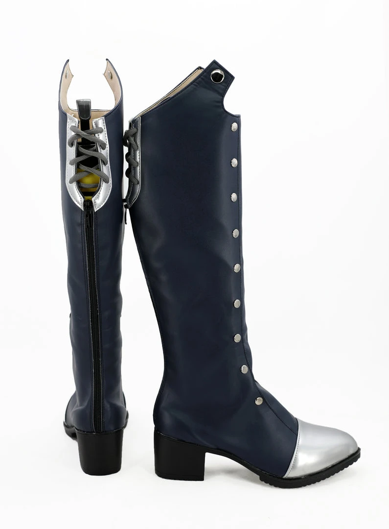 New Cosplaysky P5 Persona 5 Makoto Niijima Cosplay Shoes Boots Custom Made New Arrivals 6 New Cosplaysky P5 Persona 5 Makoto Niijima Cosplay Shoes Boots Custom Made New Arrivals