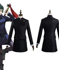 NewCosplay New Arrivals Jujutsu Kaisen Maki Zenin Uniform Halloween Carnival Suit Cosplay Costume