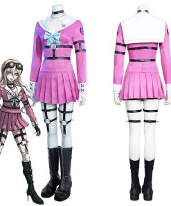 NewCosplay Danganronpa V3: Killing Harmony-Miu Iruma Women Dress Outfits Halloween Carnival Suit Cosplay Costume New Arrivals