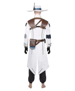 NewCosplay Game Valorant Cypher Halloween Coat Trousers Outfit Cosplay Costume