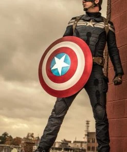 NewCosplay Avengers: Age Of Ultron Captain America Steve Rogers Uniform Outfit Cosplay Costume New Arrivals 28 NewCosplay Avengers: Age Of Ultron Captain America Steve Rogers Uniform Outfit Cosplay Costume New Arrivals