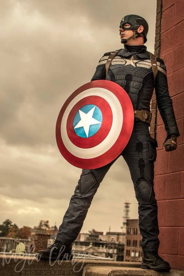 NewCosplay Avengers: Age Of Ultron Captain America Steve Rogers Uniform Outfit Cosplay Costume New Arrivals 14 NewCosplay Avengers: Age Of Ultron Captain America Steve Rogers Uniform Outfit Cosplay Costume New Arrivals