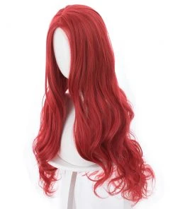 New Cosplaysky 2018 Aquaman Mera Cosplay Wig Red 85CM New Arrivals