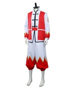NewCosplay Cooking Master Boy/Chuuka Ichiban! Liu Maoxing Shirt Uniform Outfits Halloween Carnival Suit Cosplay Costume