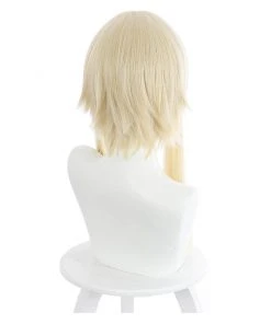 NewCosplay New Arrivals Game Genshin Impact Lumine Heat Resistant Synthetic Hair Carnival Halloween Party Props Cosplay Wig
