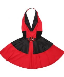 NewCosplay New Arrivals Deadpool Cosplay Dress Cosplay Costume Dress Outfits Halloween Carnival Suit