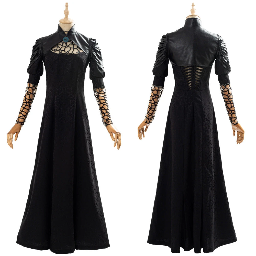 NewCosplay New Arrivals The Witcher Yennefer Party Black Long Dress Cosplay Costume 13 NewCosplay New Arrivals The Witcher Yennefer Party Black Long Dress Cosplay Costume