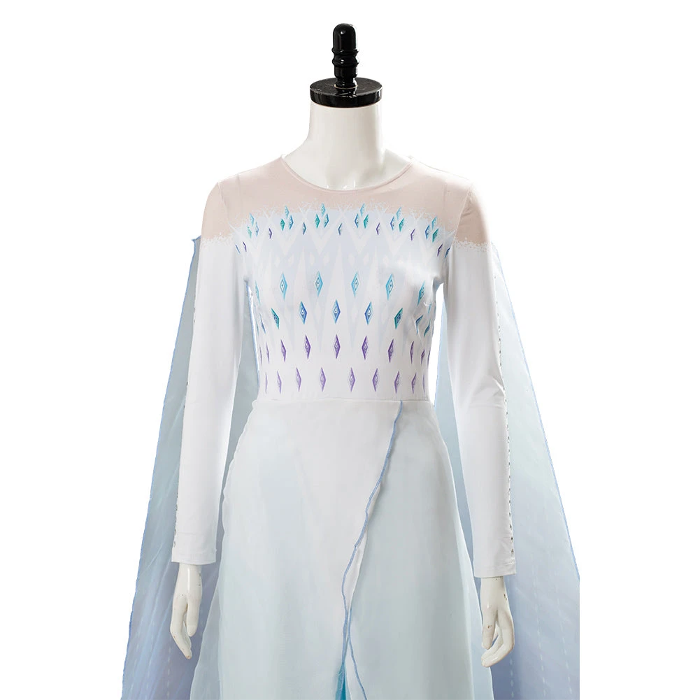 NewCosplay Frozen 2 Elsa Ahtohallan Cave Queen White Gown Cosplay Costume New Arrivals 8 NewCosplay Frozen 2 Elsa Ahtohallan Cave Queen White Gown Cosplay Costume New Arrivals