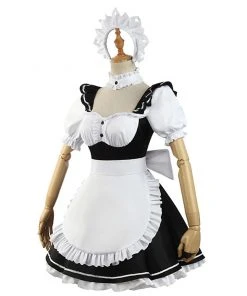 NewCosplay Anime Date A Bullet Tokisaki Kurumi Maid Dress Halloween Carnival Suit Cosplay Costume New Arrivals
