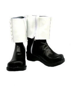NewCosplay Soul Eater Crona Cosplay Boots Shoes Black And White New Arrivals