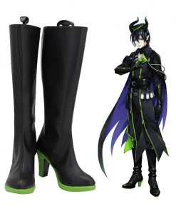 New Cosplaysky Twisted Wonderland Malleus Draconia Boots Halloween Party Shoes Cosplay Shoes