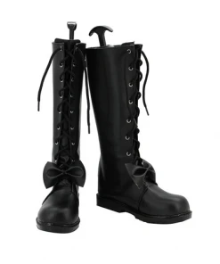 NewCosplay Date A Live Kurumi Tokisaki Cosplay Boots Shoes Custom Made