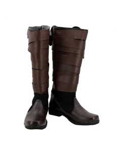 New Cosplaysky Star Wars 8 The Last Jedi Luke Skywalker Boots Cosplay Shoes