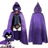 NewCosplay New Arrivals Teen Titans Raven Outfits Halloween Carnival Suit Cosplay Costume