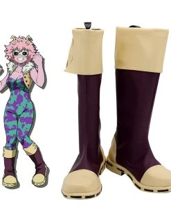 New Cosplaysky New Arrivals My Hero Academia Ashido Mina Boots Halloween Costumes Accessory Cosplay Shoes