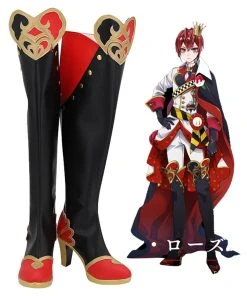 New Cosplaysky Twisted Wonderland Riddle Rosehearts Cosplay Shoes Custom Made Boots New Arrivals