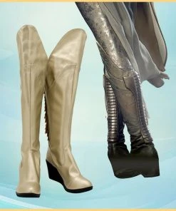 New Cosplaysky New Arrivals Eternals Thena Cosplay Shoes Boots Halloween Costumes Accessory Custom Made