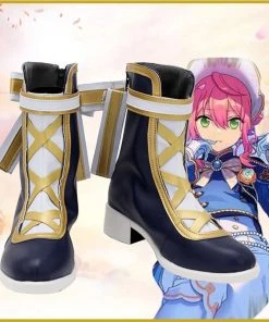 NewCosplay New Arrivals Ensemble Stars Es2 Tomoe Hiyori Cosplay Shoes Boots Costumes Accessory Custom Made