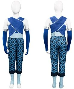 NewCosplay Raya And The Last Dragon Raya Kids Children Halloween Carnival Suit Cosplay Costume New Arrivals