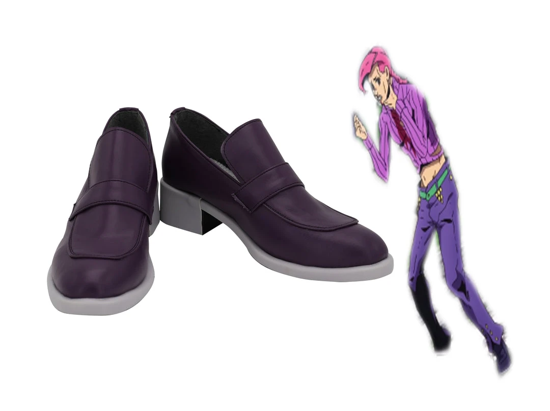 CosplaySky JoJo's Bizarre Adventure Diavolo Cosplay Shoes New Arrivals 3 CosplaySky JoJo's Bizarre Adventure Diavolo Cosplay Shoes New Arrivals