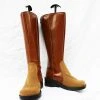 NewCosplay Final Fantasy 7 Aerith Cosplay Boots Brown New Arrivals