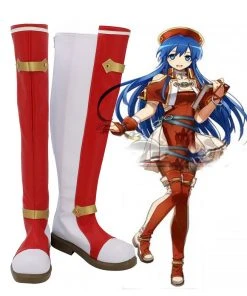 CosplaySky Fire Emblem Lilina Cosplay Shoes Boots