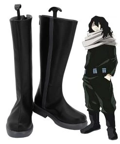 CosplaySky Boku No Hero Academia My Hero Academia Eraserhead Shota Aizawa Cosplay Shoes Boots New Arrivals