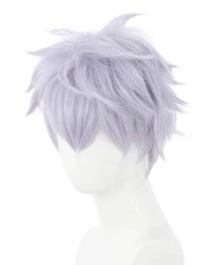 NewCosplay Anime Jujutsu Kaisen Satoru Gojou Heat Resistant Synthetic Hair Carnival Halloween Party Props Cosplay Wig New Arrivals