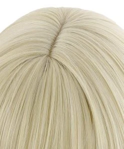 NewCosplay New Arrivals Game Genshin Impact Lumine Heat Resistant Synthetic Hair Carnival Halloween Party Props Cosplay Wig