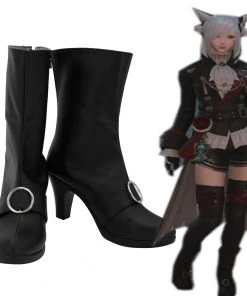CosplaySky New Arrivals Final Fantasy Black Mage The Plague Cosplay Shoes