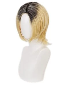 NewCosplay New Arrivals Haikyuu Kenma Kozume Short Yellow Hair Carnival Halloween Party Props Cosplay Wig