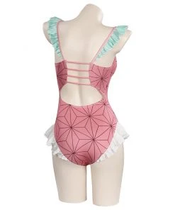 NewCosplay Demon Slayer Kamado Nezuko Bodysuit Swimwear Outfits Anime Cosplay Costume New Arrivals 14 NewCosplay Demon Slayer Kamado Nezuko Bodysuit Swimwear Outfits Anime Cosplay Costume New Arrivals