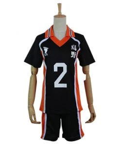 NewCosplay Haikyuu Cosplay Costume Sugawara Koushi Sportswear Shirt Jerseys