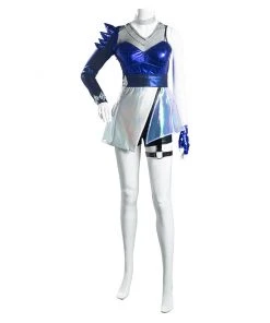 NewCosplay League Of Legends LOL KDA Ahri The Nine-Tailed Fox Women Dress Outfits Halloween Carnival Suit Cosplay Costume New Arrivals