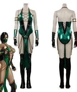 NewCosplay Mortal Kombat Jade Outfits Halloween Carnival Suit Cosplay Costume New Arrivals