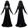 NewCosplay Resident Evil Village Bela Dimitrescu Vampire Lady Bela Dimitrescu Dress Outfits Kids Children Halloween Carnival Suit Cosplay Costume