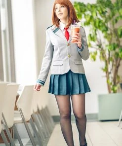 NewCosplay Boku No Hero Academia My Hero Academia Tsuyu Ochaco Uraraka Cosplay Costume 21 NewCosplay Boku No Hero Academia My Hero Academia Tsuyu Ochaco Uraraka Cosplay Costume